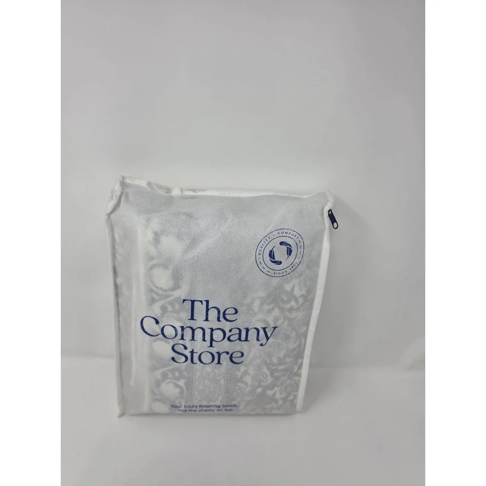 COMPANY STORE EURO QUILTED SHAM CAMRYN PATCHWORK 25 IN X 26 IN‎